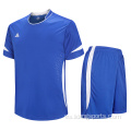 Uniformes de equipo de fútbol personalizado con manga corta